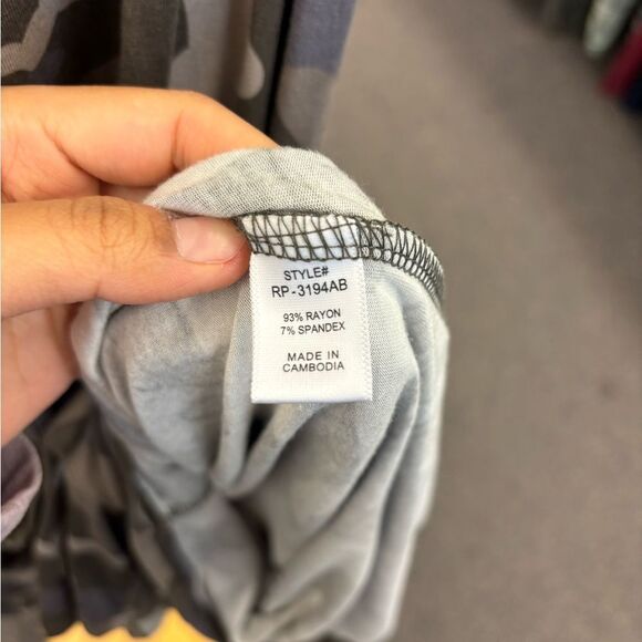 Zenana Ladies Med Camo Romper - Picture 7 of 8